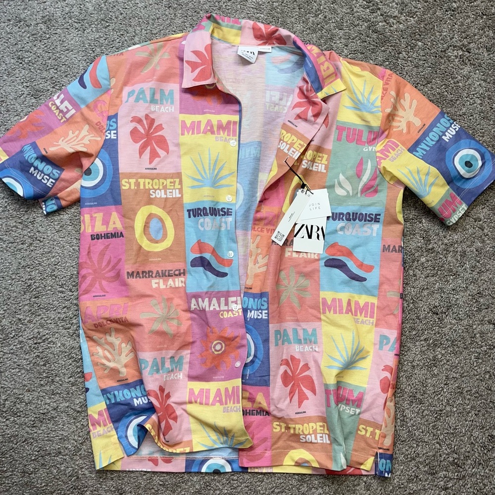 Mens ZARA button up